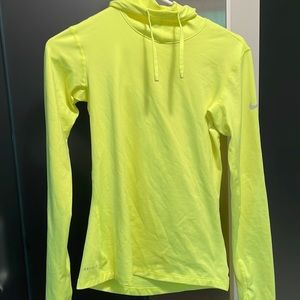 Nike Dri-Fit Neon Yellow Pullover